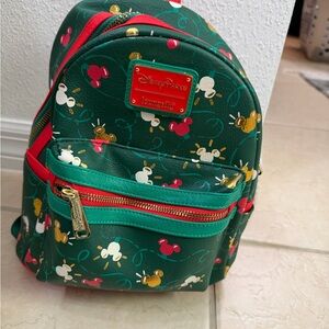Disney Parks Loungefly Floral Mini Backpack